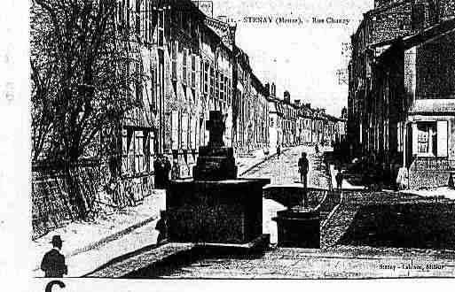 Ville de STENAY, carte postale ancienne