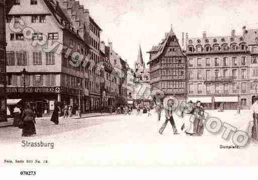 Ville de STRASBOURG, carte postale ancienne