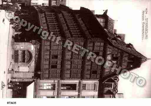 Ville de STRASBOURG, carte postale ancienne