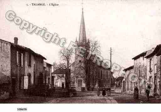 Ville de TALANGE, carte postale ancienne