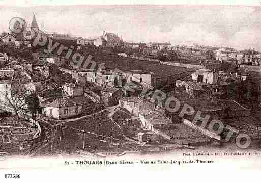 Ville de THOUARS, carte postale ancienne