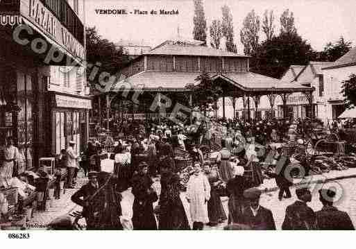 Ville de VENDOME, carte postale ancienne