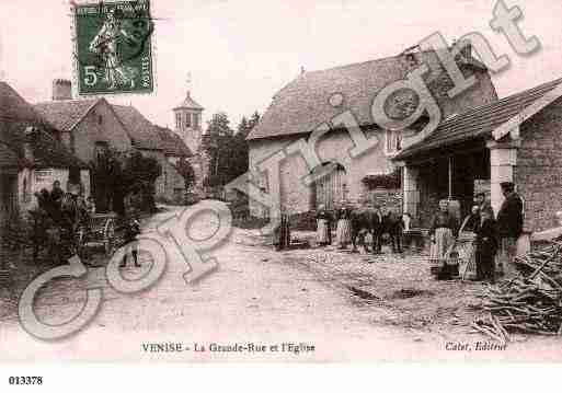 Ville de VENISE, carte postale ancienne