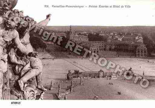 Ville de VERSAILLES, carte postale ancienne