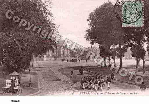 Ville de VERSAILLES, carte postale ancienne