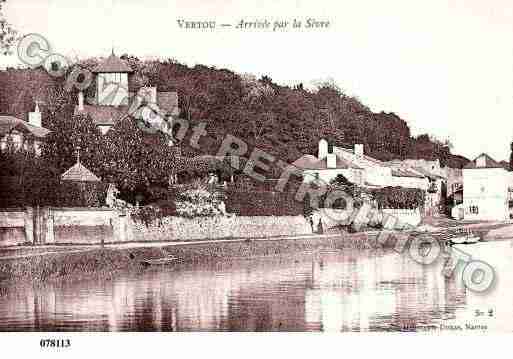 Ville de VERTOU, carte postale ancienne