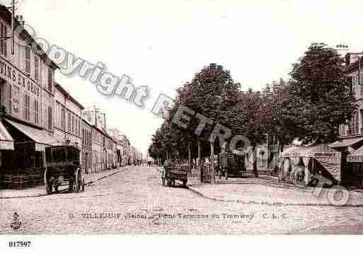 Ville de VILLEJUIF, carte postale ancienne