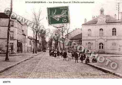 Ville de VILLEMOMBLE, carte postale ancienne