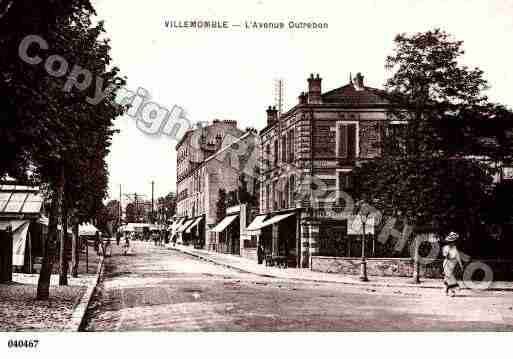 Ville de VILLEMOMBLE, carte postale ancienne