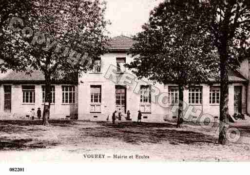 Ville de VOUREY, carte postale ancienne