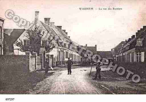 Ville de WARHEM, carte postale ancienne Ville de WARHEM, carte postale ancienne