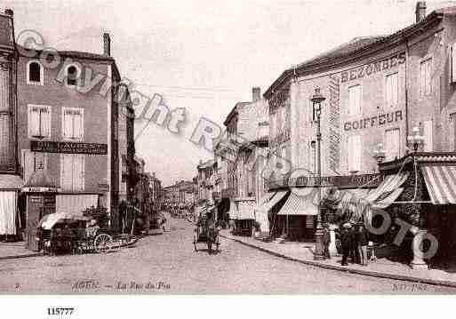 Ville de AGEN, carte postale ancienne