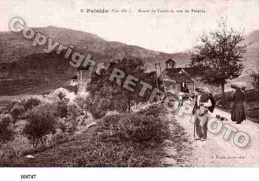 Ville de AMELIELESBAINSPALALDA, carte postale ancienne