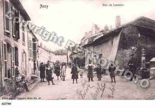 Ville de ANCYSURMOSELLE, carte postale ancienne