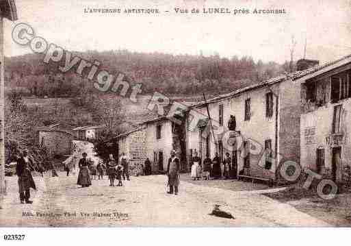 Ville de ARCONSAT, carte postale ancienne