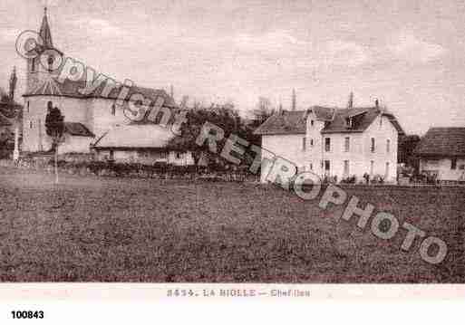 Ville de BIOLLE(LA), carte postale ancienne