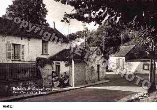 Ville de BOISSYLARIVIERE, carte postale ancienne