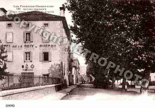 Ville de BOURGMADAME, carte postale ancienne