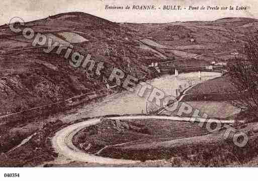 Ville de BULLY, carte postale ancienne