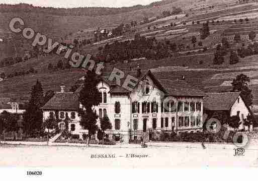 Ville de BUSSANG, carte postale ancienne