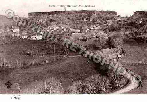 Ville de CARLAT, carte postale ancienne