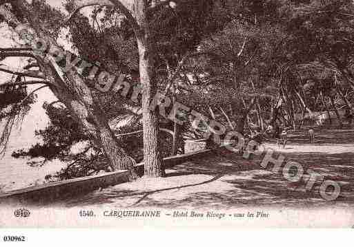 Ville de CARQUEIRANNE, carte postale ancienne