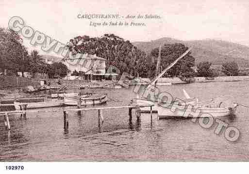 Ville de CARQUEIRANNE, carte postale ancienne