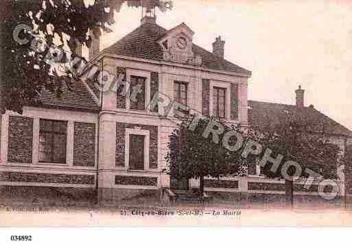 Ville de CELY, carte postale ancienne