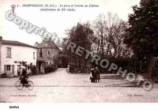 Ville de CHAMPTOCEAUX, carte postale ancienne