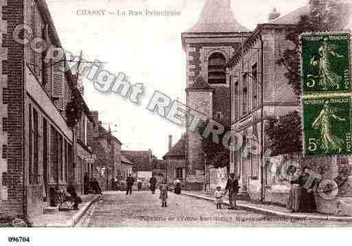Ville de CHASSY, carte postale ancienne Ville de CHASSY, carte postale ancienne