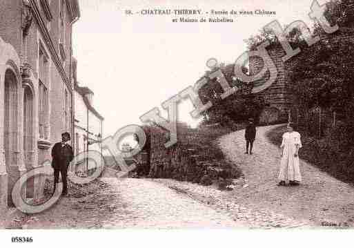 Ville de CHATEAUTHIERRY, carte postale ancienne