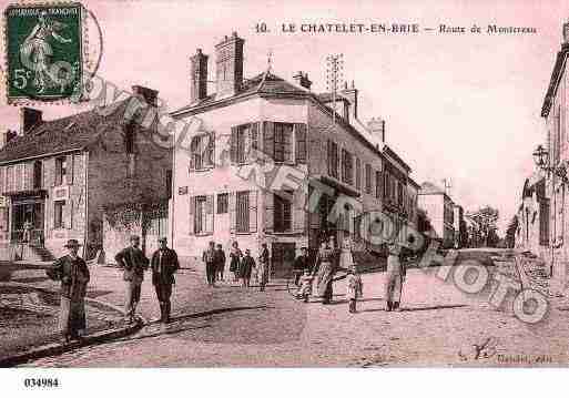 Ville de CHATELETENBRIE(LE), carte postale ancienne