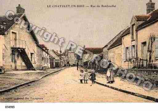 Ville de CHATELETENBRIE(LE), carte postale ancienne