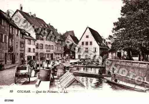 Ville de COLMAR, carte postale ancienne