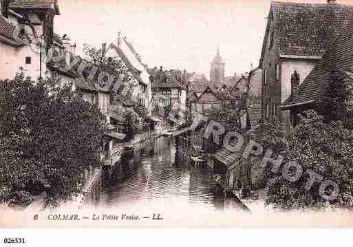 Ville de COLMAR, carte postale ancienne