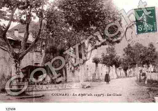 Ville de COLMARS, carte postale ancienne