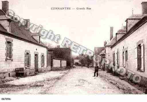 Ville de CONNANTRE, carte postale ancienne