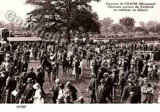 Ville de CRAON, carte postale ancienne