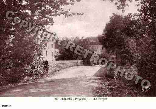Ville de CRAON, carte postale ancienne