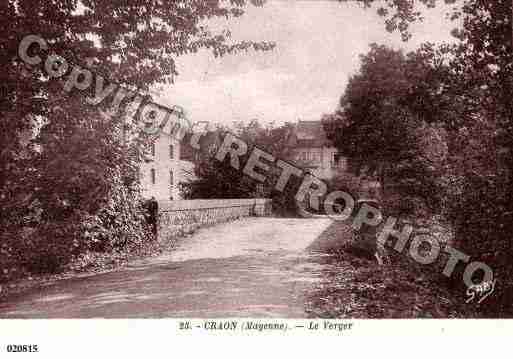 Ville de CRAON, carte postale ancienne