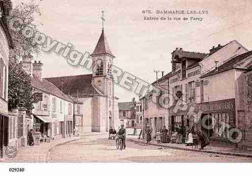 Ville de DAMMARIELESLYS, carte postale ancienne