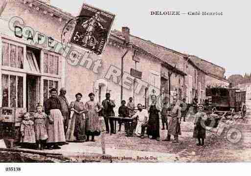 Ville de DELOUZEROSIERES, carte postale ancienne