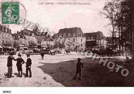 Ville de DINAN, carte postale ancienne