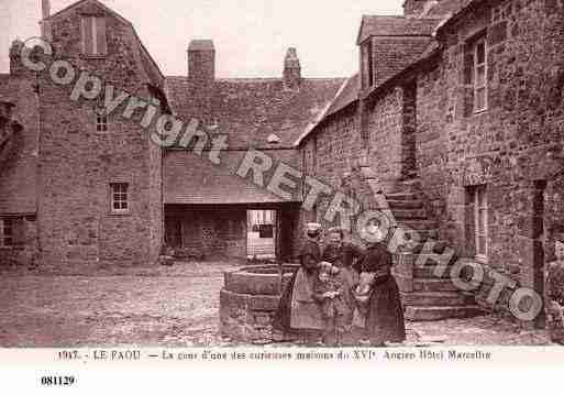 Ville de FAOU(LE), carte postale ancienne