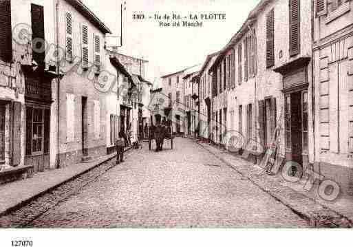 Ville de FLOTTE(LA), carte postale ancienne