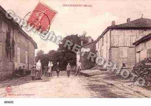 Ville de FOUCAUCOURTSURTHABAS, carte postale ancienne