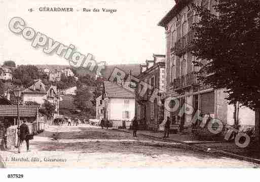 Ville de GERARDMER, carte postale ancienne