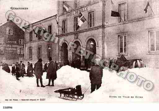 Ville de GERARDMER, carte postale ancienne