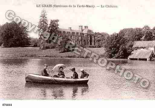 Ville de GRAIS(LE), carte postale ancienne
