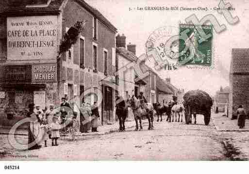 Ville de GRANGESLEROI(LES), carte postale ancienne